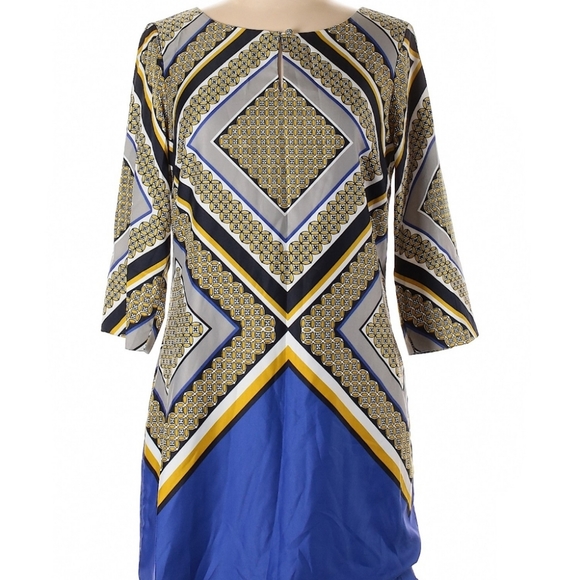 Banana Republic Geometric Shift Dress size 10 - Picture 2 of 16